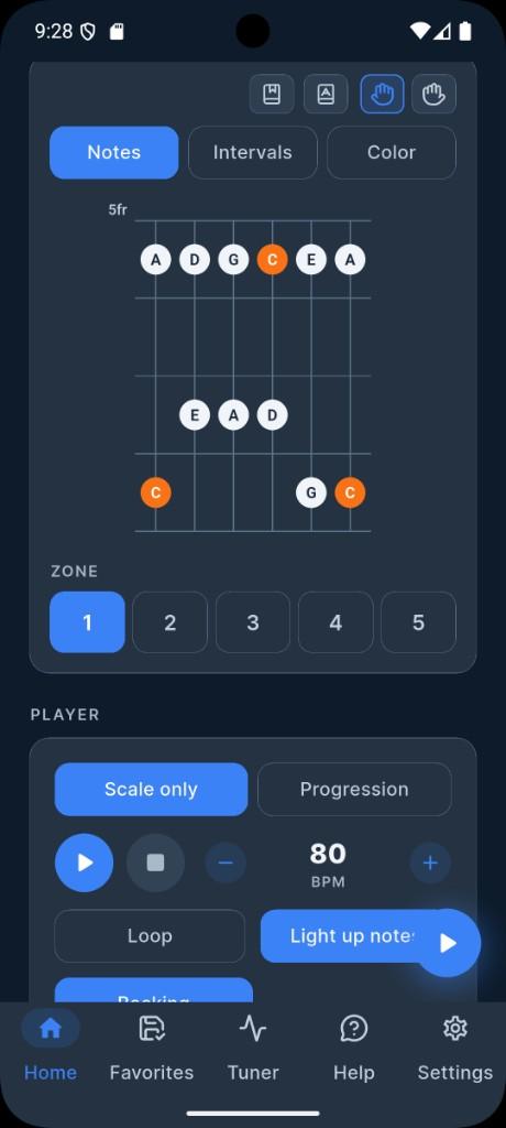 My progression — build your chords