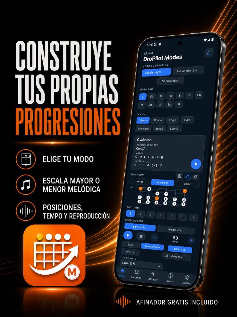 DroPilot Modos: construye tus propias progresiones